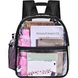 Fashionable Clear Backpack Storage Waterproof Clear Portable Book Bags