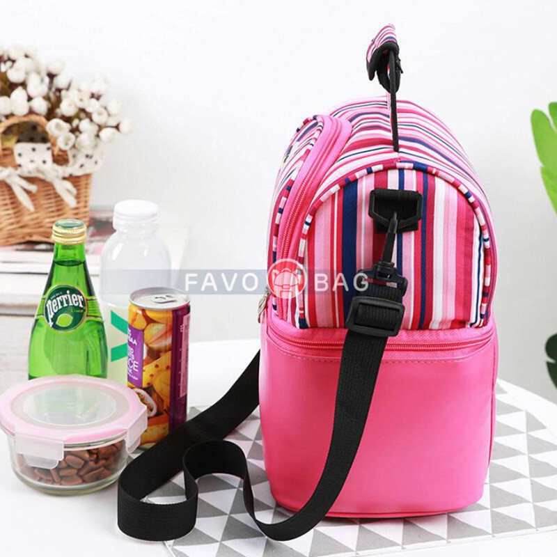 Reusable Lunch Box Leakproof Cooler Tote Bag Freezable Lunch Bag Insulated Lunch Bag
