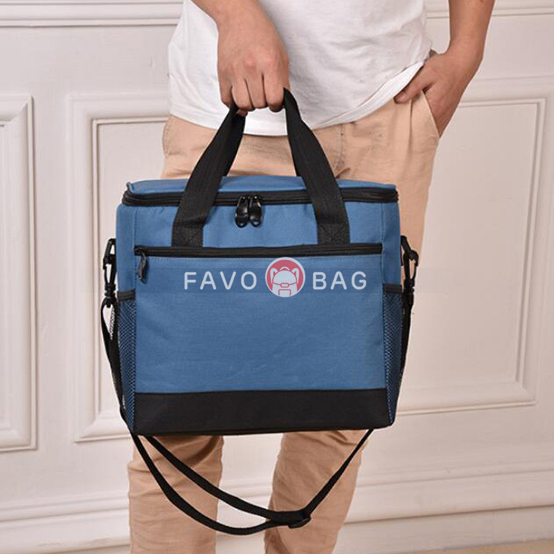 Trendy Lunch Bag Durable Tote Box Commute School Handbag