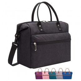 Insulated Lunch Tote Bag With Adjustable & Removable Shoulder Strap