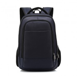 Blue Men Travel Backpack Big Commute Bag