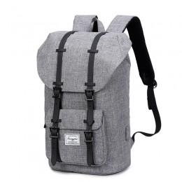 Grey Laptop Backpack