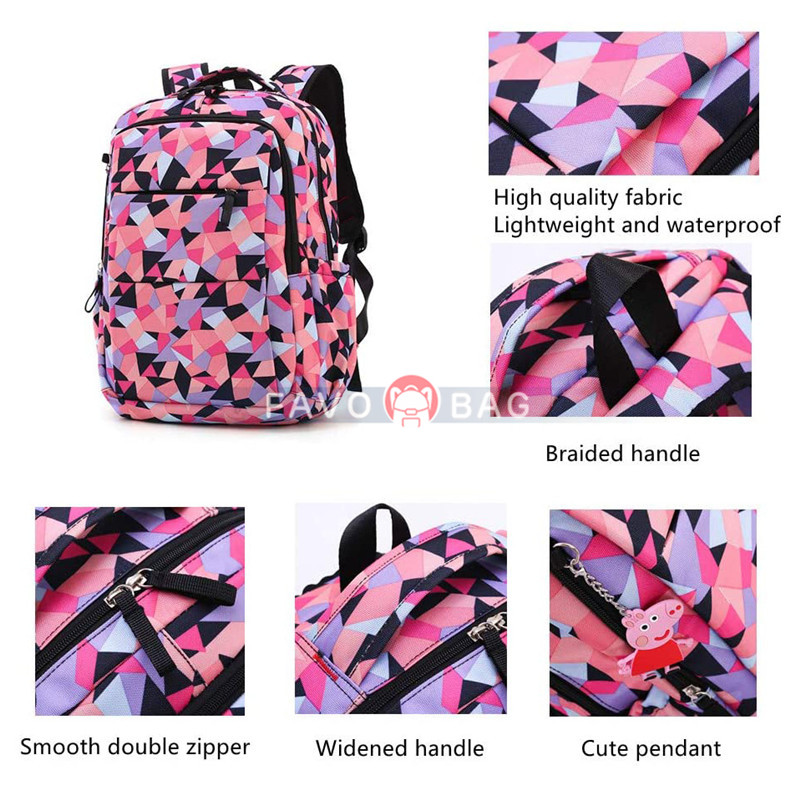 Primary School Student Backpack For Girls&Boys