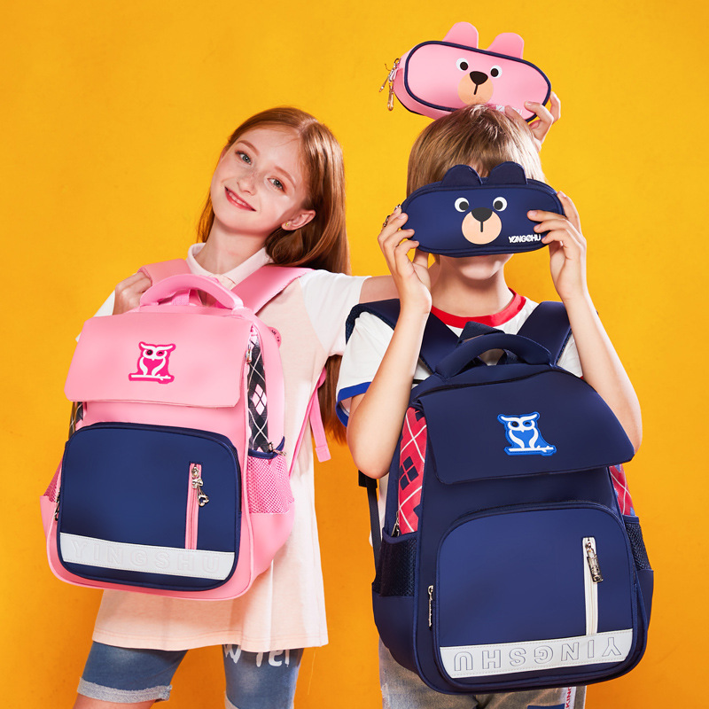 primary school children's schoolbag multi-function backpack for boys&girls