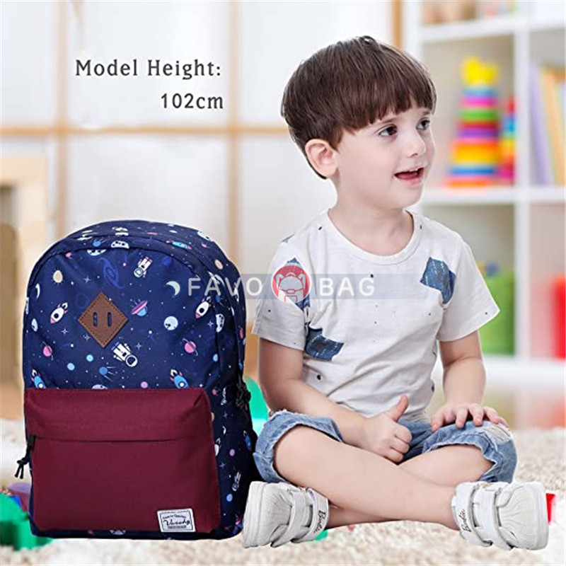 Little Kid Preschool Backpacks for Boys and Girls with Chest Strap