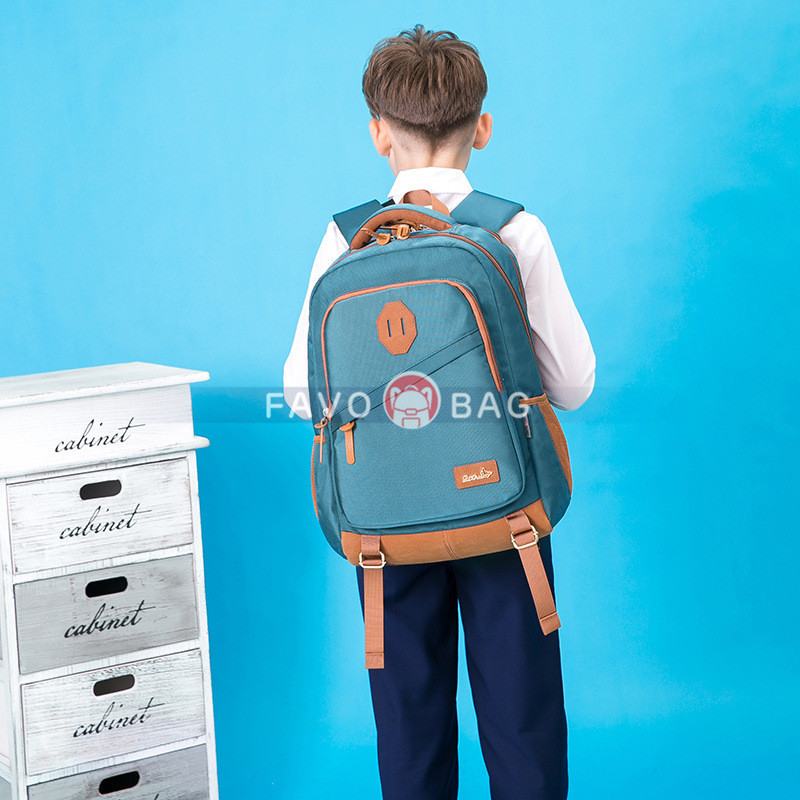 Boys' Casual Ultralight Durable Travel Backpack for Primary School