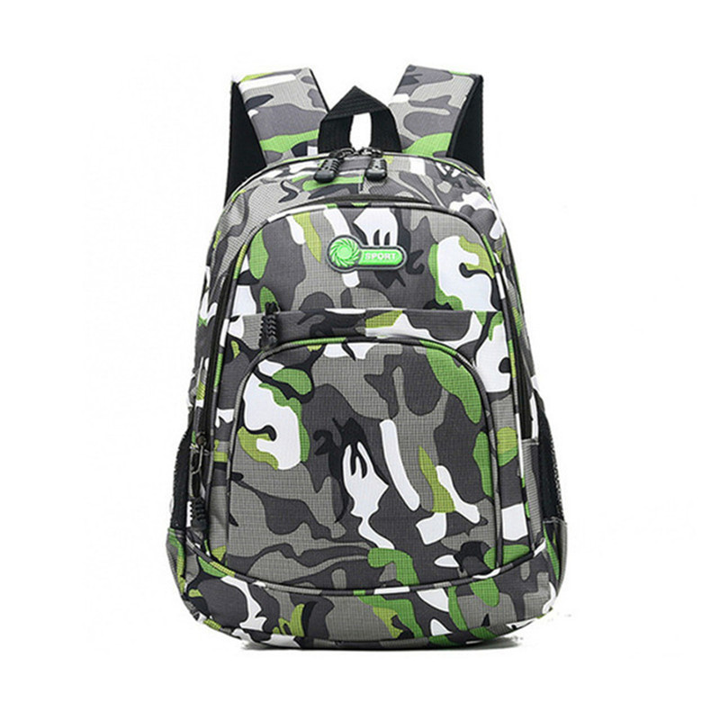 Teens' Unique Camouflage Large Capacity Waterproof Travel Camping Backpack