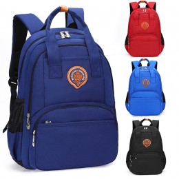 Primary Kids' Preppy Style Oxford Waterproof Breathable Backpack