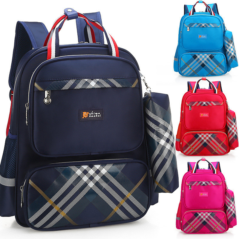 Elementary Kids'British Style Ultralight Backpack