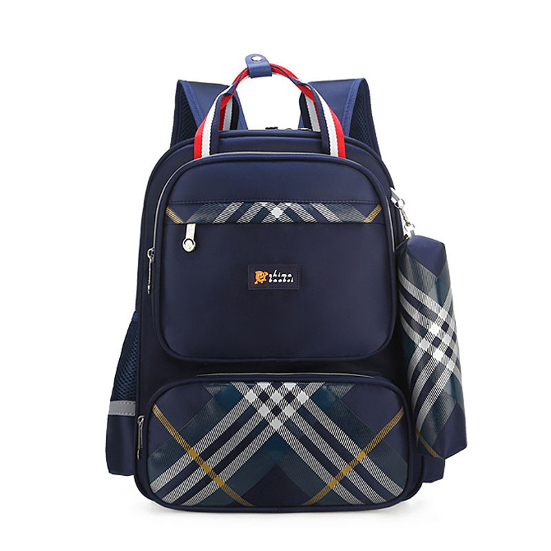 Elementary Kids'British Style Ultralight Backpack