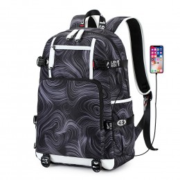 Multifunctional Men's Business Computer Backpack Large Capacity Junior High School Student Schoolbag