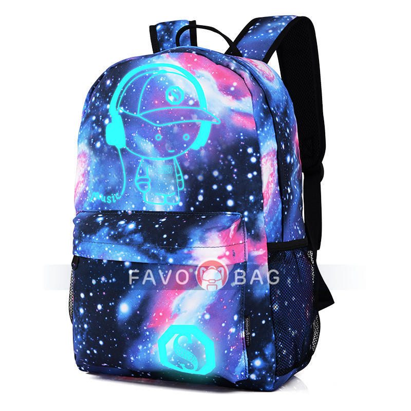 Starry Night Backpacks for Kids Boys