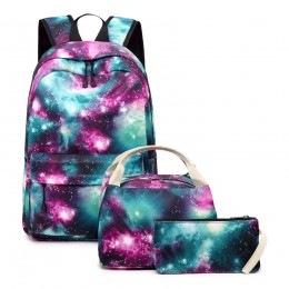 School Backpack Teens Girls Boys Kids School Bags With Lunch Bag Pencil Pouch