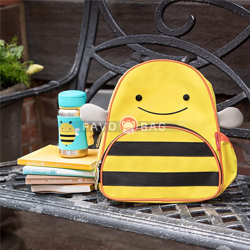 Bee Toddler Backpack 12 inches School Bag