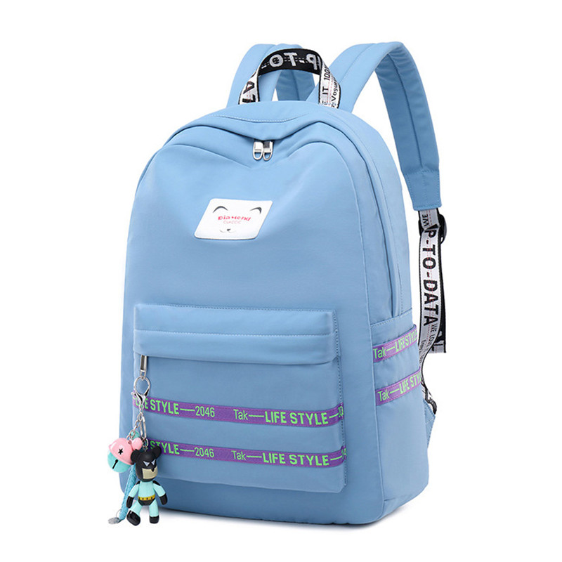 Korean Style Student School Backpack USB Charge School Bag For Teenagers  Boys Laptop Backpack 