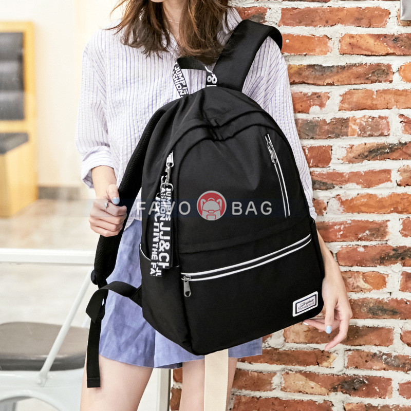 Trendy Upgrade Waterproof Backpack with Built-in USB Charge Port