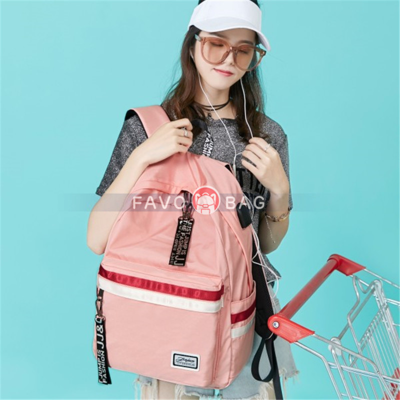 Back To School Backpacks For Girls Book Bags Travel Backpack with USB Charging Port