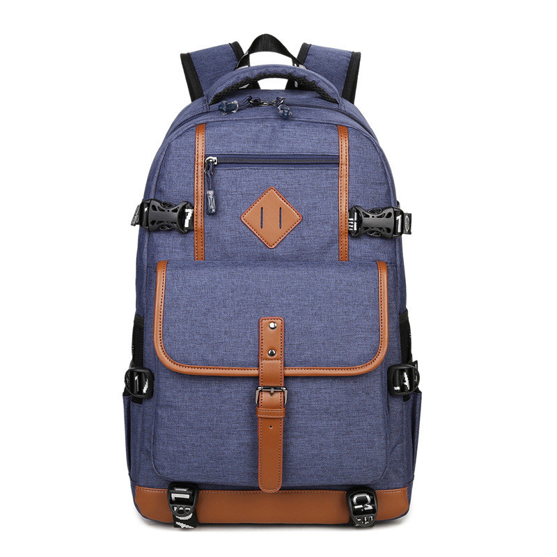 Simple Outdoor Water Resistant Laptop Backpack for Teen Boys