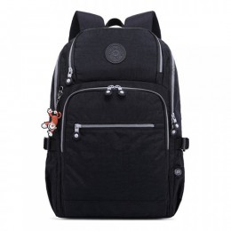 Big Backpack with USB Nylon Waterproof Lightweight Travel Bag for Teens