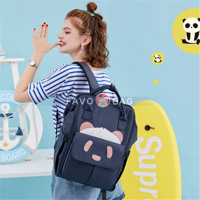 Diaper Bag Backpack Purse for Women Back to School Bookbag for Teen Girls Travel Bag
