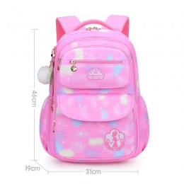 Girls School Bags Children Primary School Backpack Satchel Princess Schoolbag