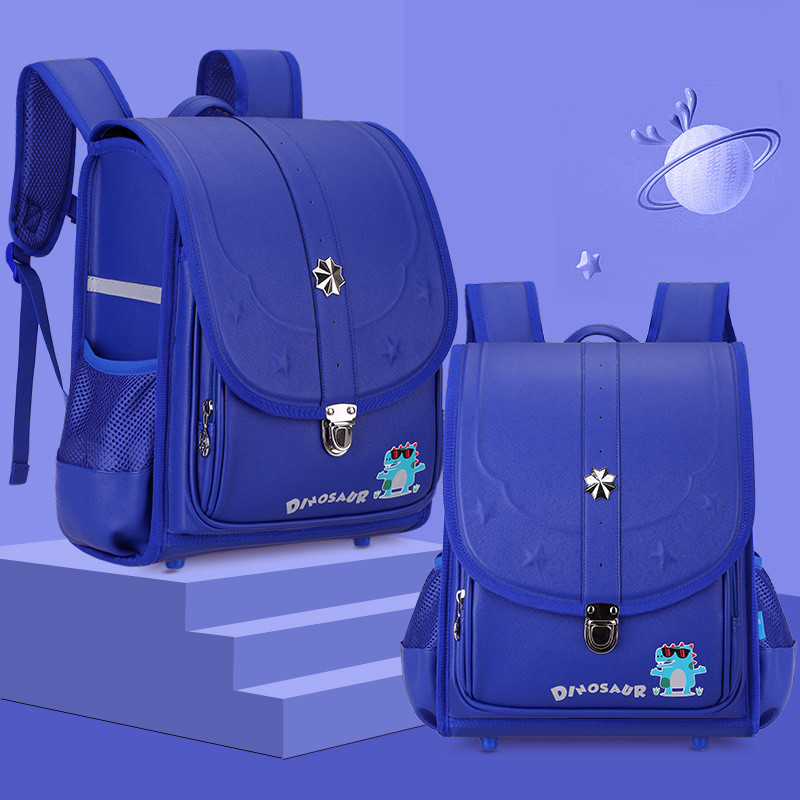 Orthopedic Kids Japanese Randoseru Large Capacity School Backpack For Girls Waterproof Pu