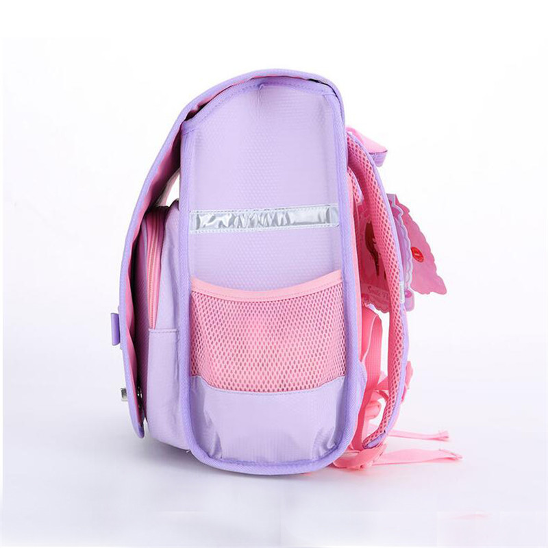 Children School Bag Waterproof Eva Orthopedic Backpacks For Girl Cartoon Princess Satchel