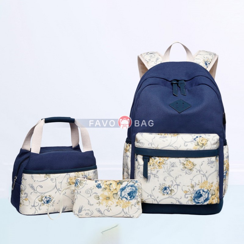 Girls Backpack With Lunch Bag School Backpacks for Teen Girls