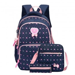 School Backpack Set Girls Womens Laptop Bookbag Daypack Fits Laptop with Lunch Tote Bag and Pencil Bag