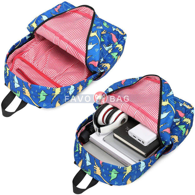 Boys Preschool Backpack with Lunch Box Toddler Kindergarten School Bookbag Set