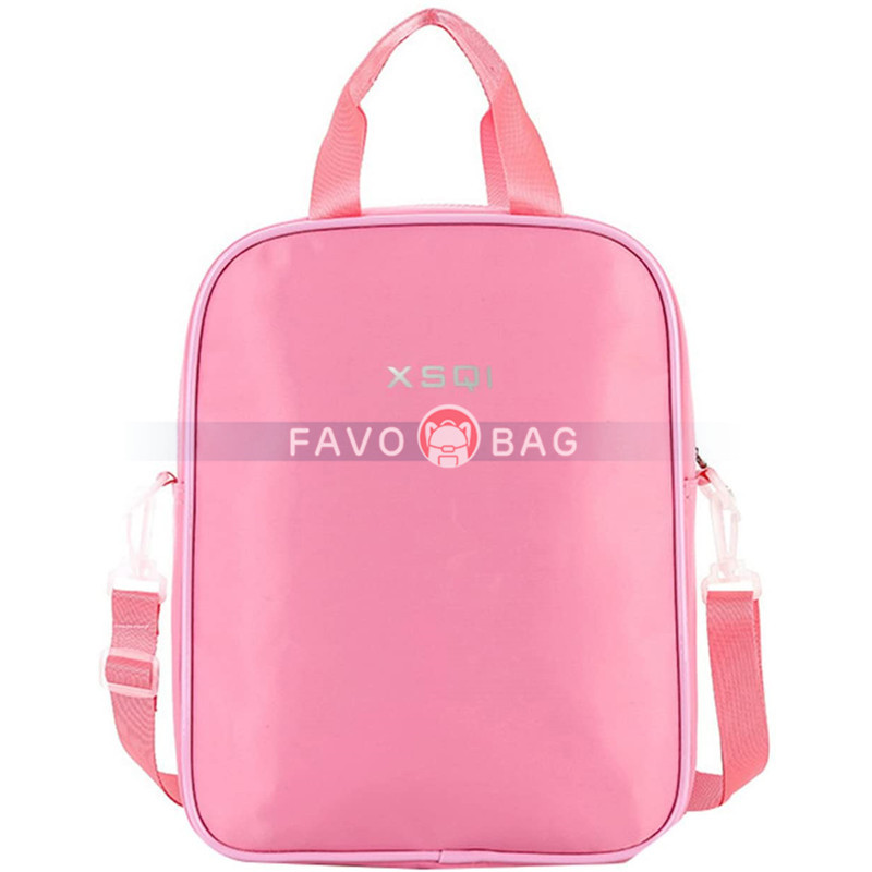Bow Pu Waterproof School Backpack Girls Book Bag With Handbag