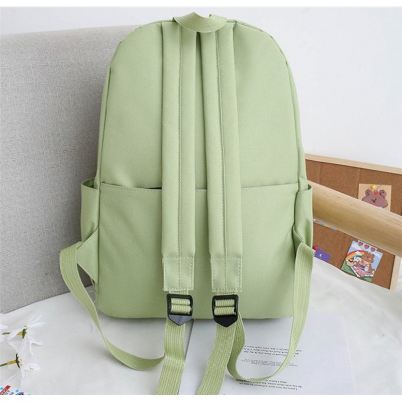 4Pc Cute Backpack For Teen Girls School Book Bag With Toy