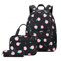 Fresh and Sweet Student Bag Cute Printed Backpack Fashion Junior High School Student Backpack