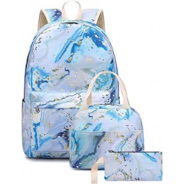 Teen Girls School Backpack Kids Bookbag Set with Lunch Box Pencil Case Travel Laptop Backpack Casual Daypacks