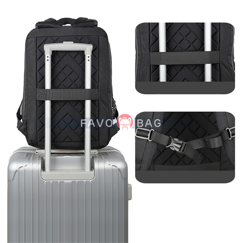 Casual Daypack With Usb Port For Travel School Work