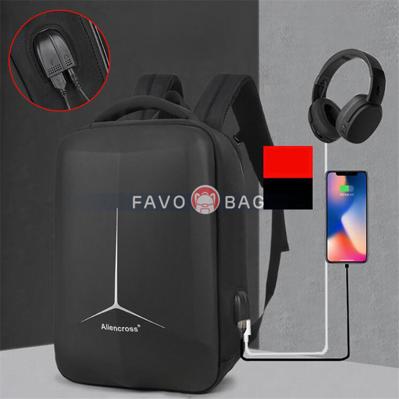 Casual Daypack With Usb Port For Travel School Work