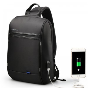 Anti Theft Laptop Backpack Waterproof Coss-Body Sling Bag With Usb Charging Port