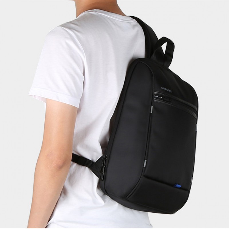 Kingsons Laptop Sling Backpack Anti Theft Bag Hiking Daypack 13