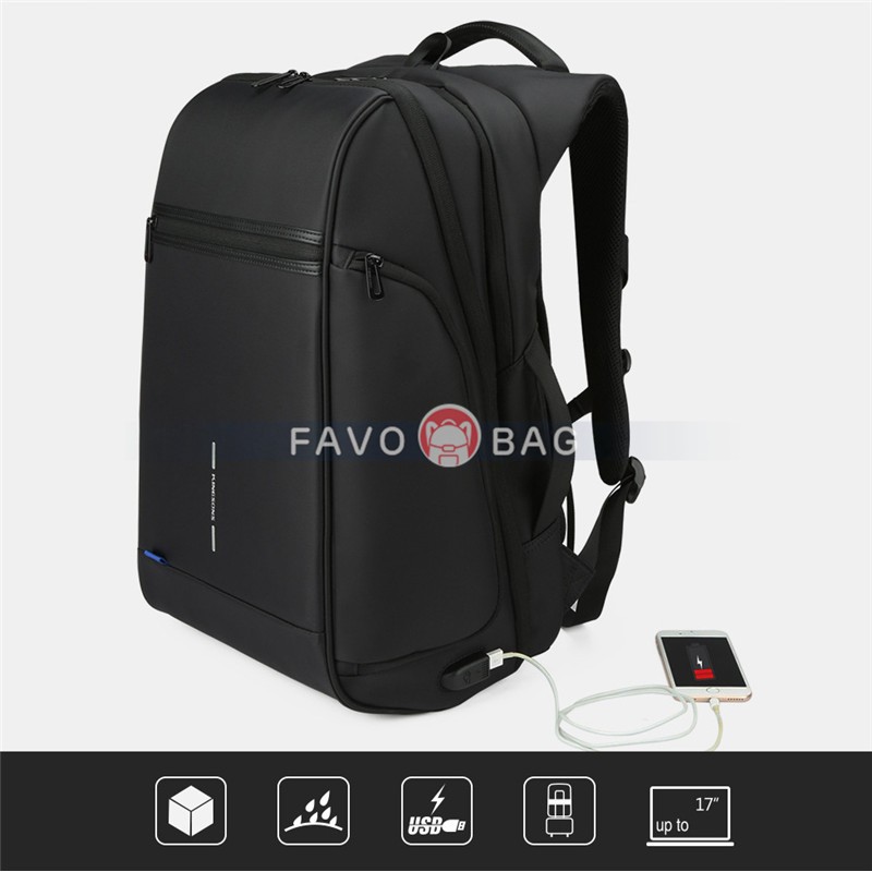 Anti Theft Laptop Backpack With Usb Charging Port And Rfid Pocket