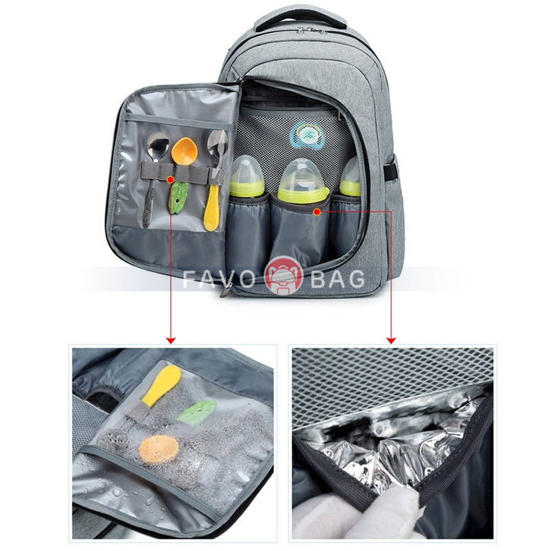 Daddy Diaper Backpack Big Maternity Baby Shower Gift Nappy Casual Shoulder Bags Travel Hiking Outdoor Pack