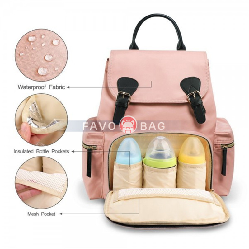 Waterproof Diaper Baby Bag Mummy Nappy Travel Backpack Mother Maternity Nursing Bag Top Level