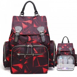 Big Mummy Diaper Bag Durable Printing Backpack Handbag Top Level