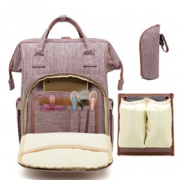 Fashion Diaper Bag Backpack Baby Travel Nappy Changing Bags for Mom Multifunction