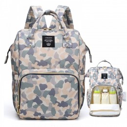 Women Multifunctional Diaper Bag Backpack Fun Printing Water-resistant Baby Nappy Bag Maternity Bag for Mum