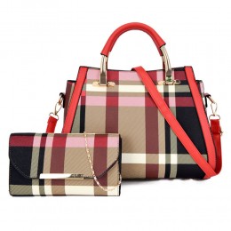 2 Pieces Handbag Crossbody Bag for Women Big Shoulder Bag