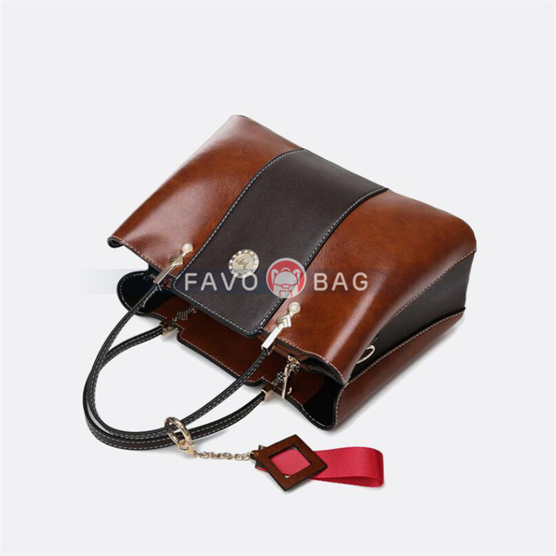 3 Pcs Woman PU Leather Bag Set/Handbag/Crossbody Shoulder Bag