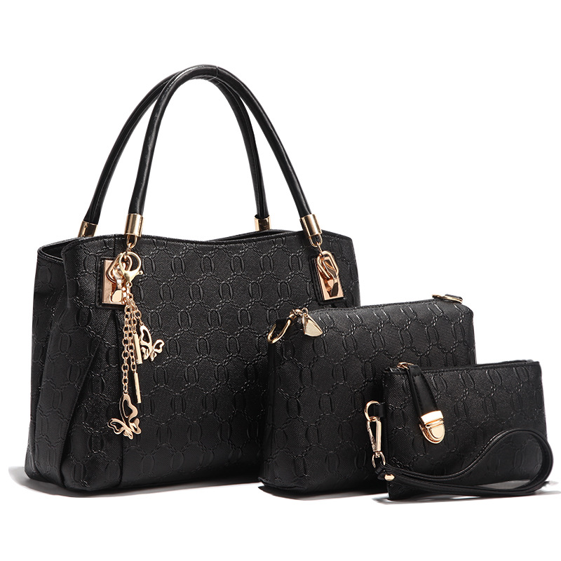 Women's Pu Leather Hangbag Shoulder Bags with Adjustable Shoulder Strap