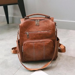 Women Backpack Purse PU Leather Designer Travel Bag Ladies Shoulder Bag