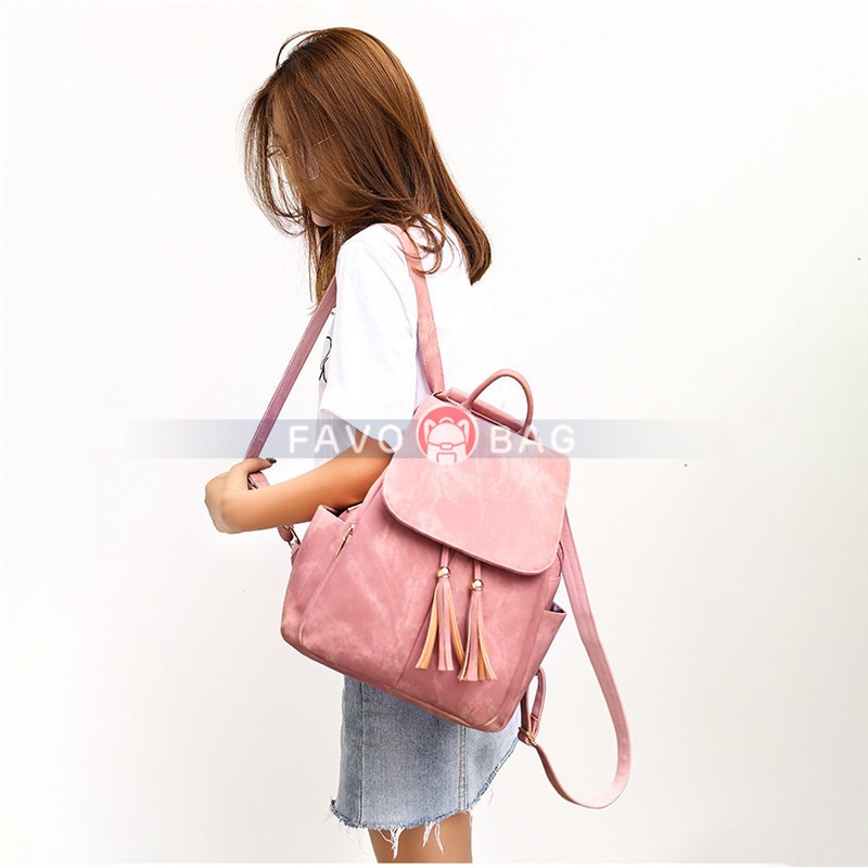 Women's Backpack Multipurpose Design Handbag and Shoulder Bag PU Leather Travel bag Purse