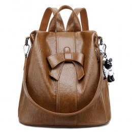 Mini Backpack Purse for Women PU Leather Satchel School Bag